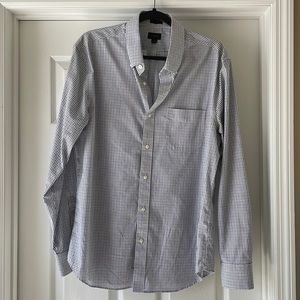 J. Crew Slime Cut Button Up